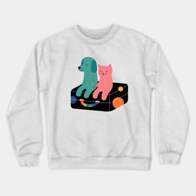 Travel More Crewneck Sweatshirt by AndyWestface